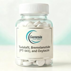 Women's Tadalafil 5mg, Bremelanotide (PT-141) 1mg, & Oxytocin 100IU (12 count)